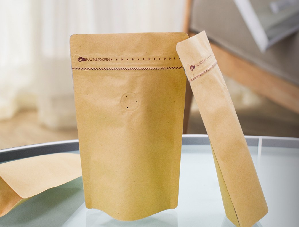 Kraft stand-up pouches